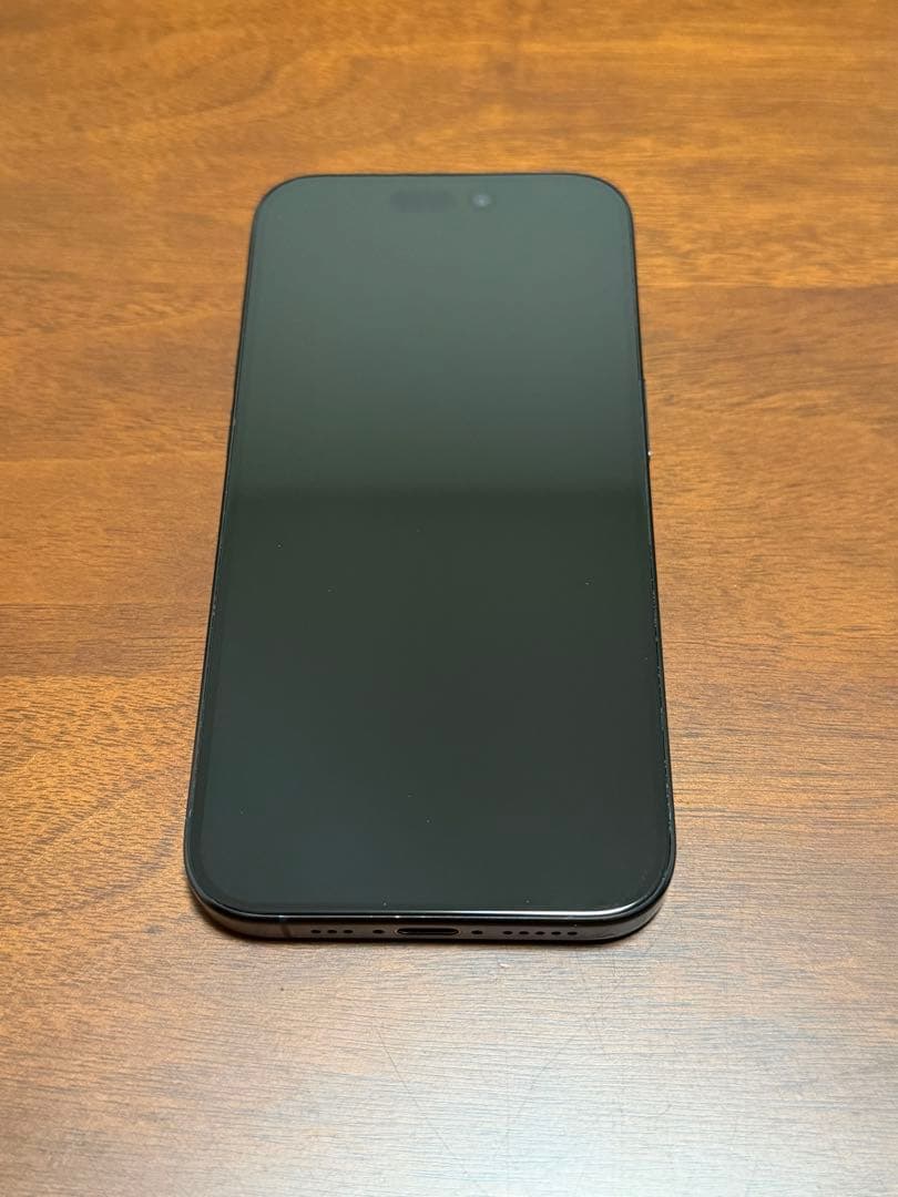 iPhone 15Pro ブルーチタニウム256gb バッテリー86%ケース付き