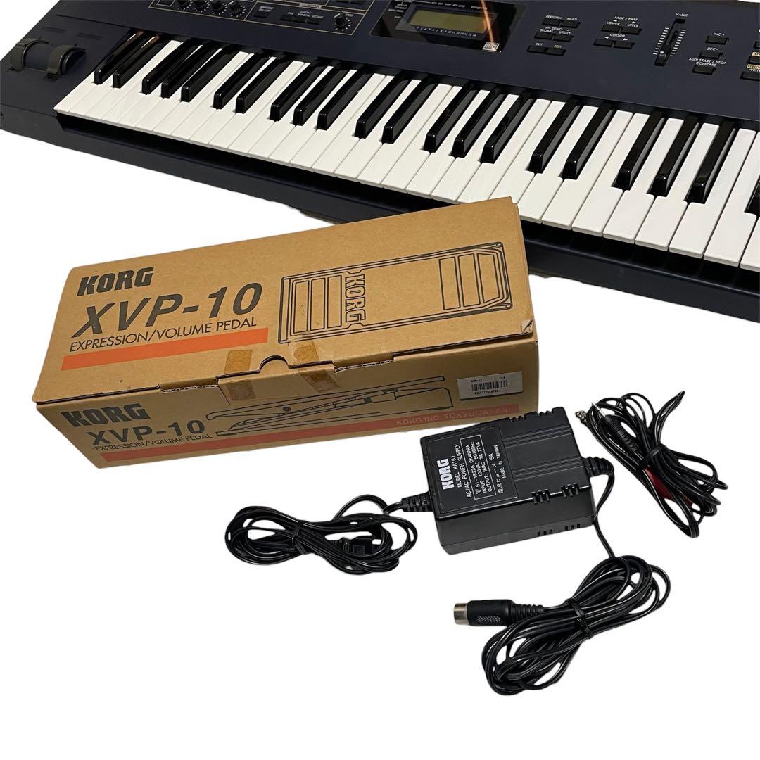【希少】KORG N5EX シンセサイザー 電源アダプター付き　ペダル付き