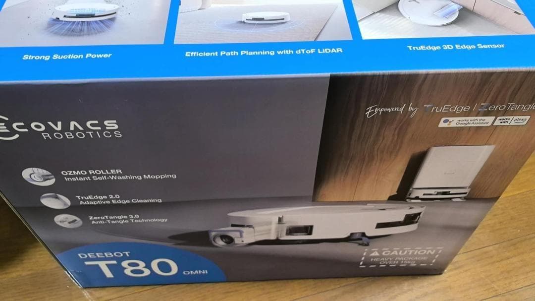 【新品未開封】エコバックス DEEBOT T80 OMNI ロボット掃除機