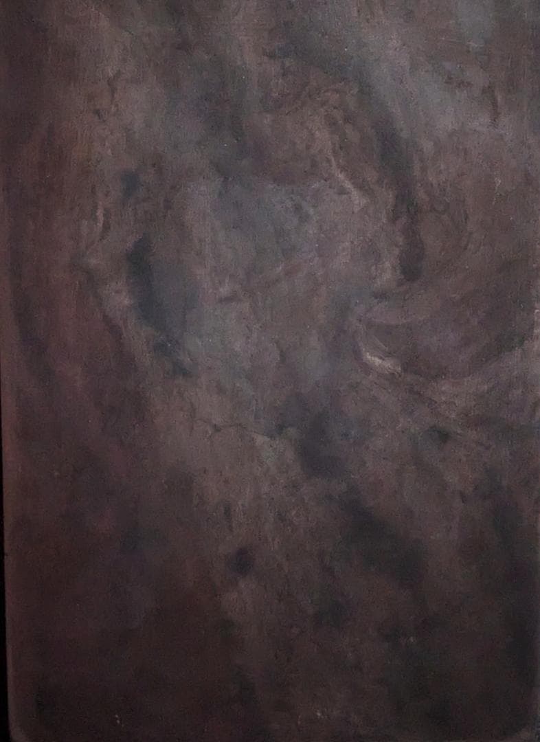 【端硯】◆火捺・馬尾紋・雲渦紋の馬肝色美石◆八吋◆唐木箱◆北嶺◆文革期◆検→端渓