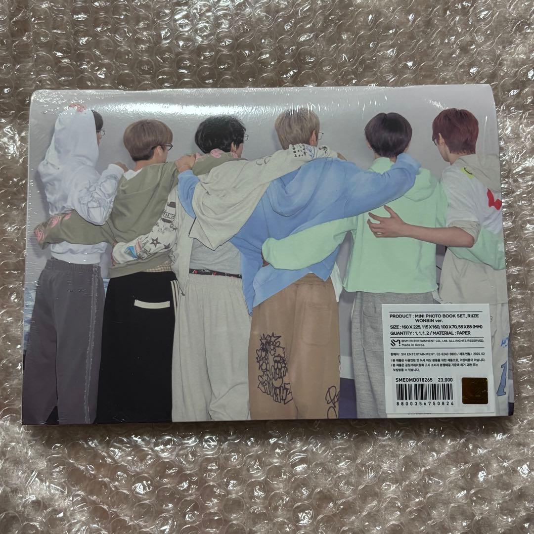 アイドル RIIZE MINI PHOTO BOOK SET WONBIN ver.