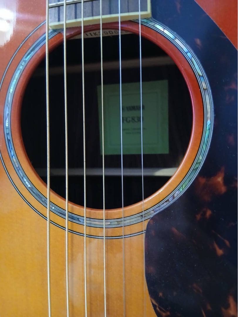 YAMAHA FG830 AB(オータムバースト) 純正ケース、保証書付き