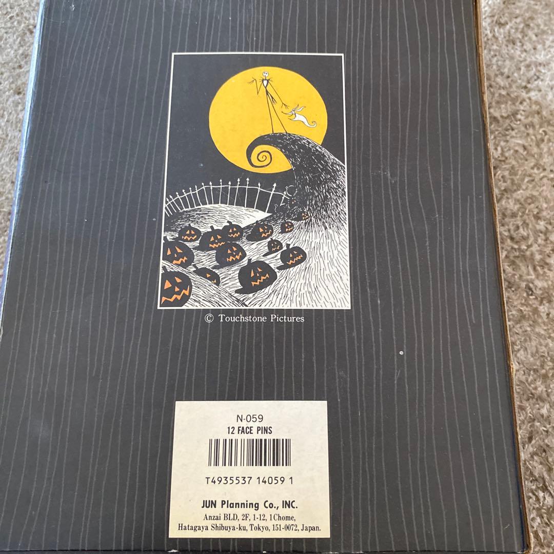 ジュンプランニング　ナイトメア・ビフォア・クリスマス ジャック ピンバッジセット