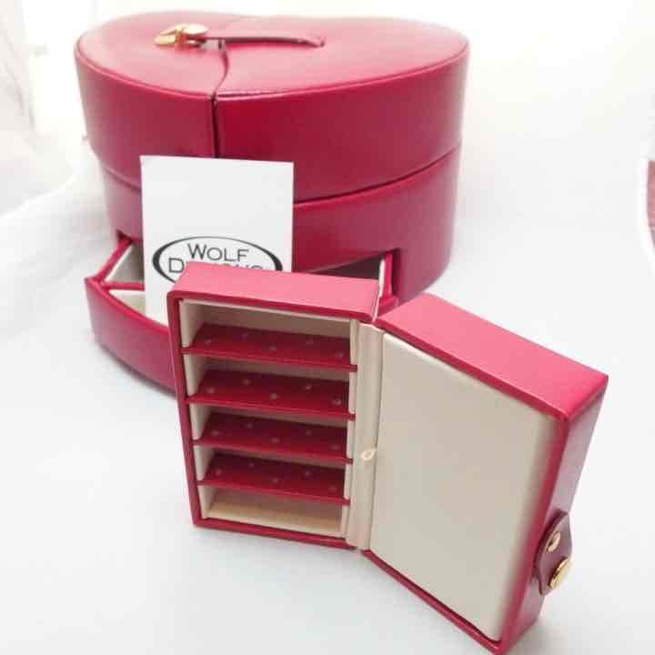 ジュエリーボックス WOLF DESIGNES 本革
