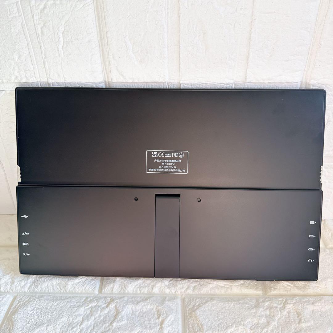 モバイル モニター タッチ スクリーン、15.6 インチ USBC ポータブル