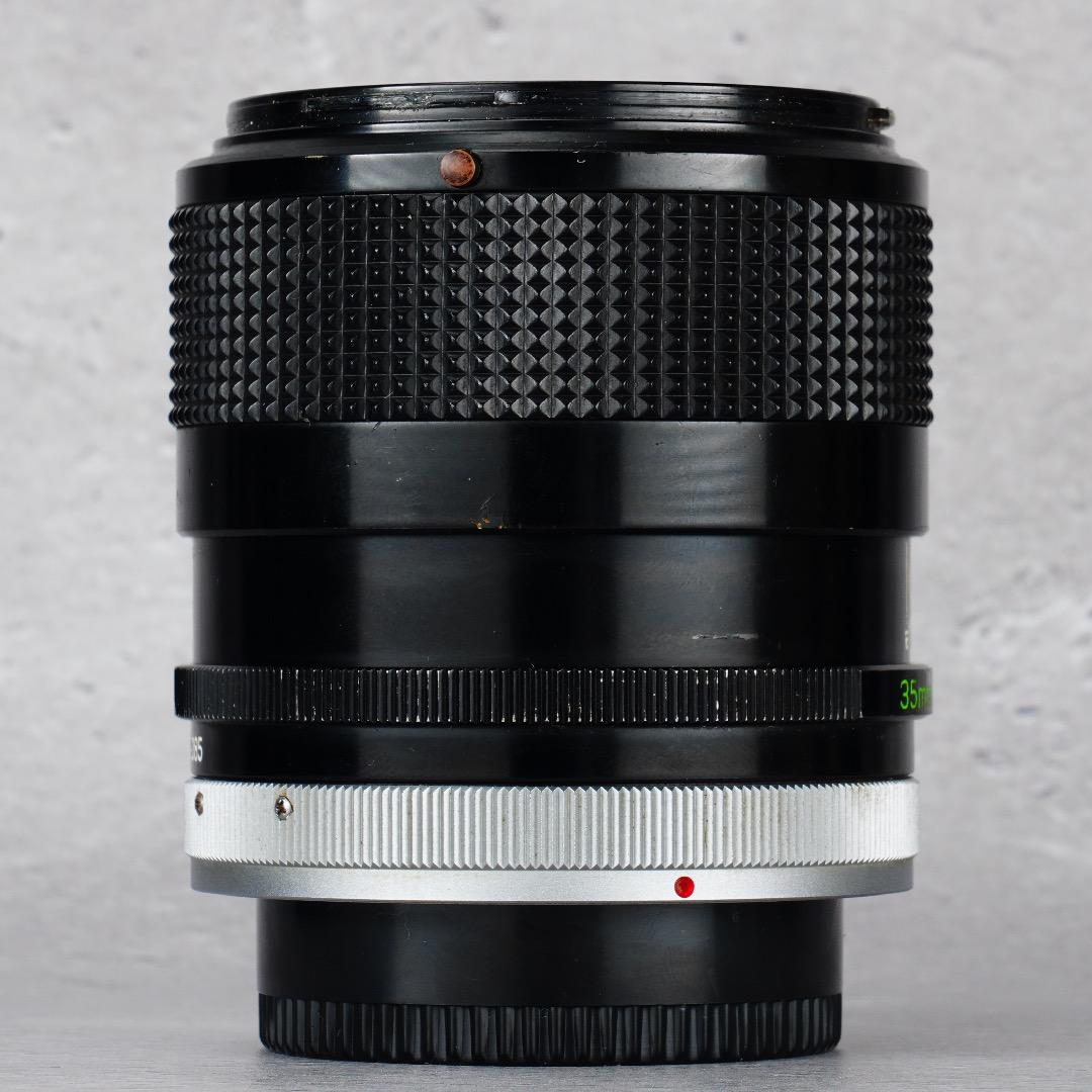 希少 Canon FD 35mm F2 SSC 凹 ○マーク 美品 085
