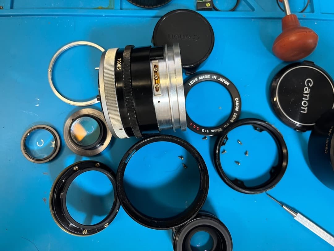 希少 Canon FD 35mm F2 SSC 凹 ○マーク 美品 085