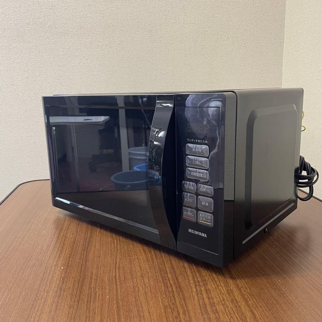 【美品】アイリスオーヤマ　電子レンジPMB-T178-B 2024年製