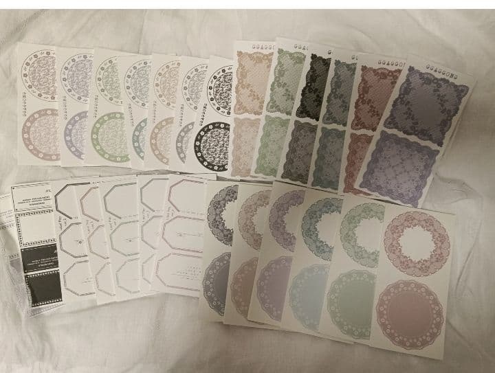 【韓国作家】コラージュ素材 まとめ売り