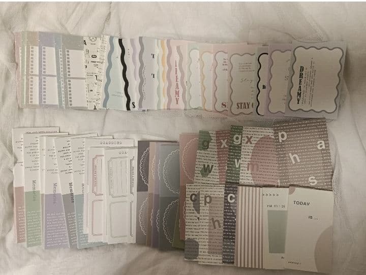 【韓国作家】コラージュ素材 まとめ売り