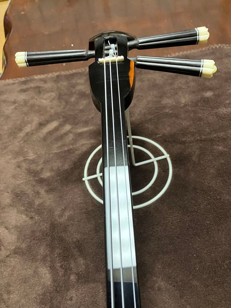 沖縄三線高級八重山黒木ウズラ➖家宝級与那城型本皮一枚張りスンチ塗り期間限定出品