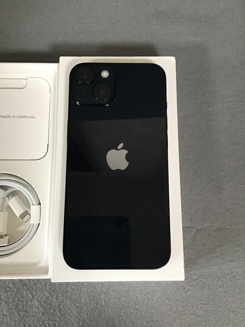 美品　国内版　SIMフリー　iPhone14 256GB ミッドナイト色