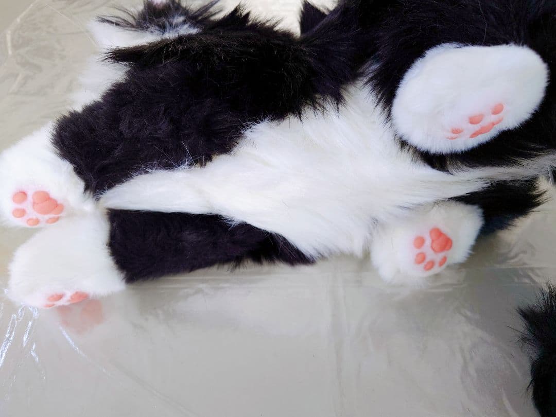 猫ぬいぐるみ リアル ハンドメイド やさしい手触り，可愛く癒しネコ 猫好きな人