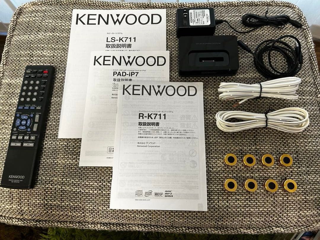 KENWOOD R-K711&LS-K711 システムコンポ+ iPodドック