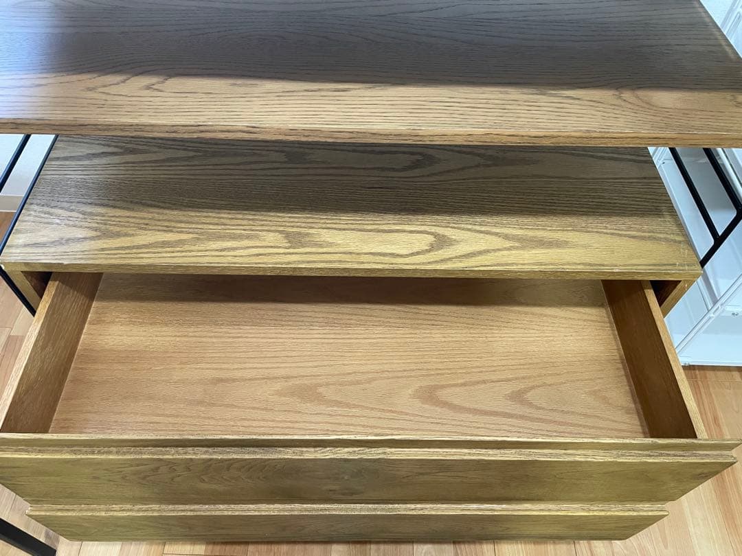 【定価約6万円】リセノ R.U.S 通常 キャビネット ブラック×ミッドブラウン