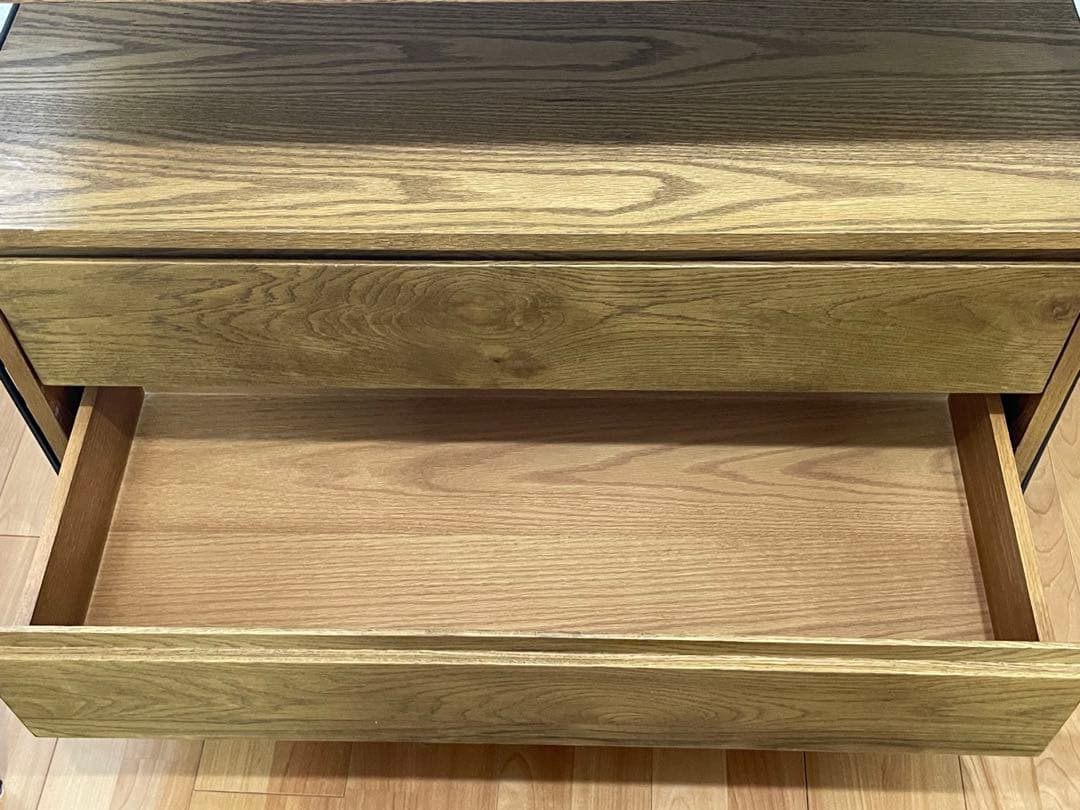 【定価約6万円】リセノ R.U.S 通常 キャビネット ブラック×ミッドブラウン