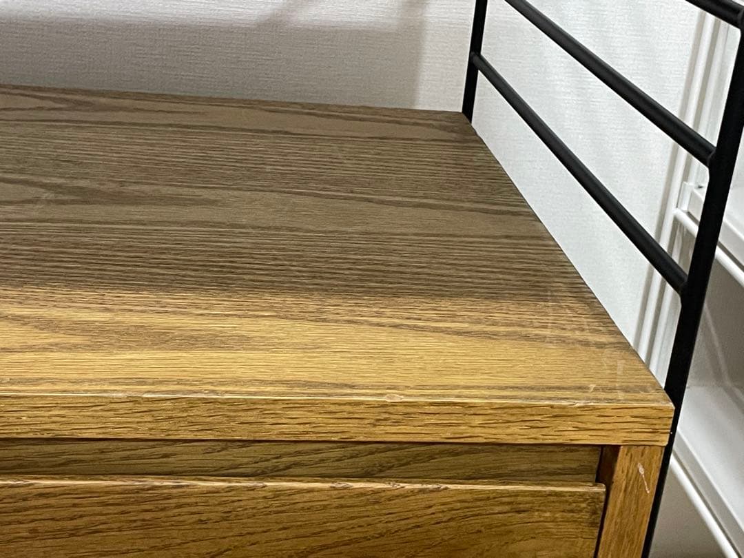 【定価約6万円】リセノ R.U.S 通常 キャビネット ブラック×ミッドブラウン