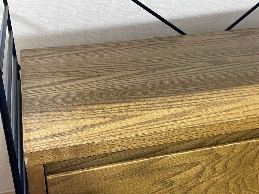 【定価約6万円】リセノ R.U.S 通常 キャビネット ブラック×ミッドブラウン