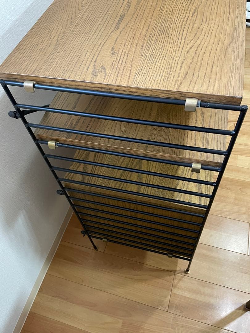 【定価約6万円】リセノ R.U.S 通常 キャビネット ブラック×ミッドブラウン