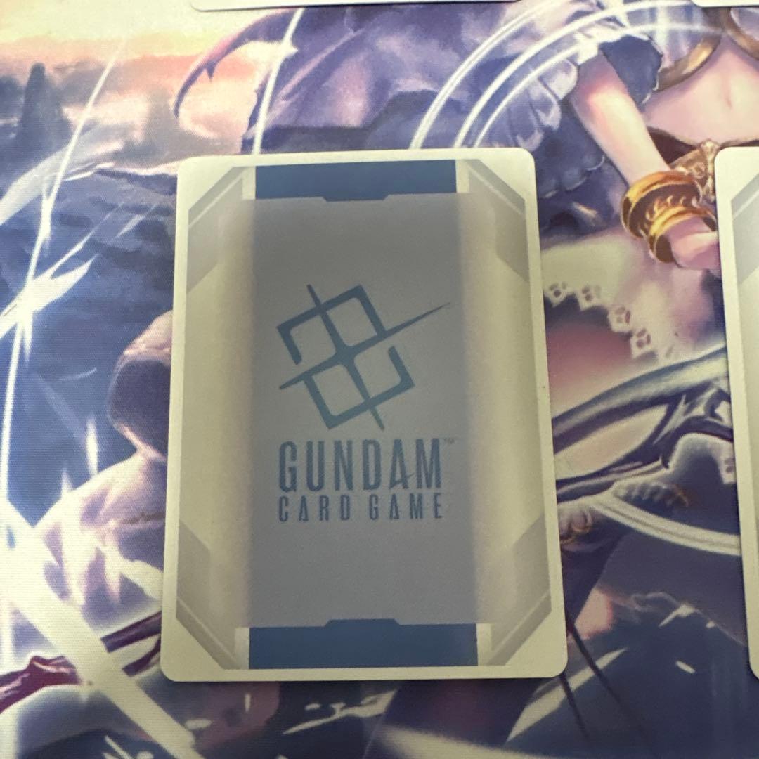 ウイングガンダムゼロパラレル４枚セット　ガンダムカードゲーム