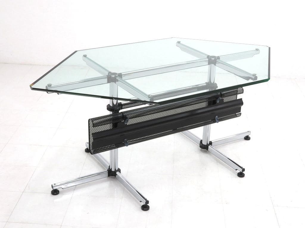 展示品　USMハラー　キトス　ガラス　ダイニングテーブル　デスク　パソコンデスク