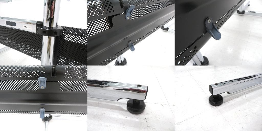 展示品　USMハラー　キトス　ガラス　ダイニングテーブル　デスク　パソコンデスク