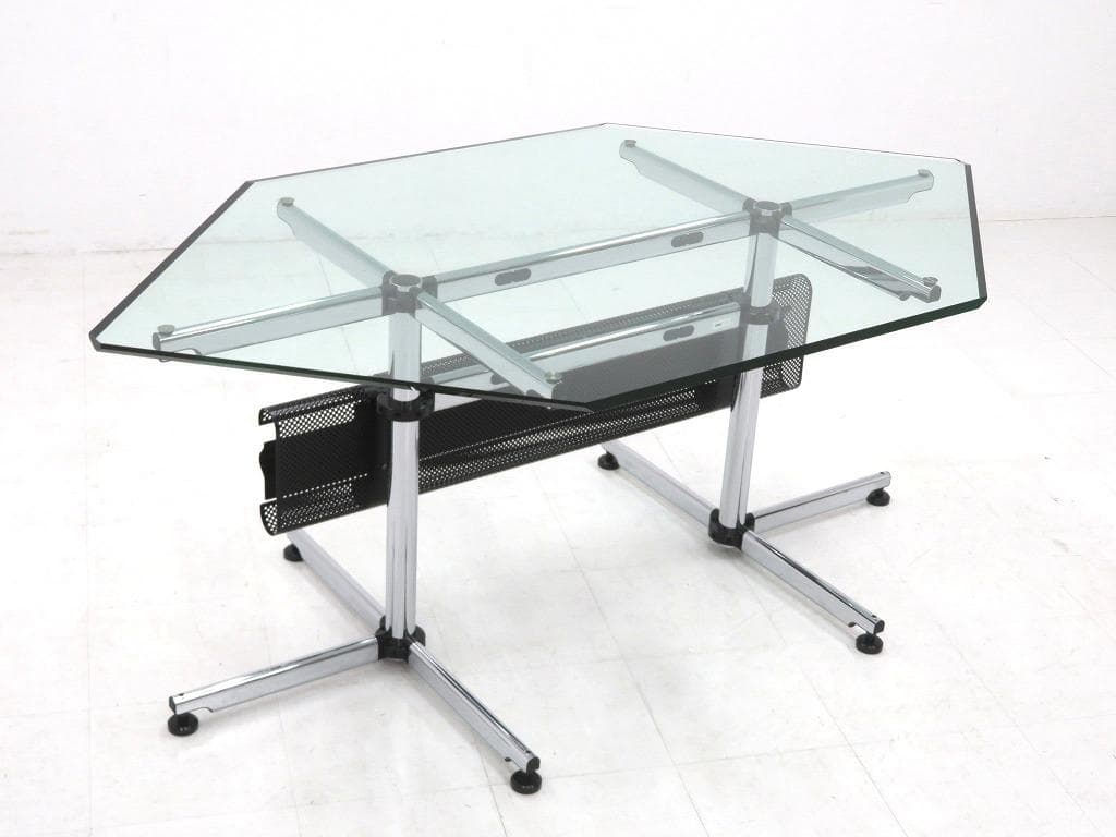 展示品　USMハラー　キトス　ガラス　ダイニングテーブル　デスク　パソコンデスク