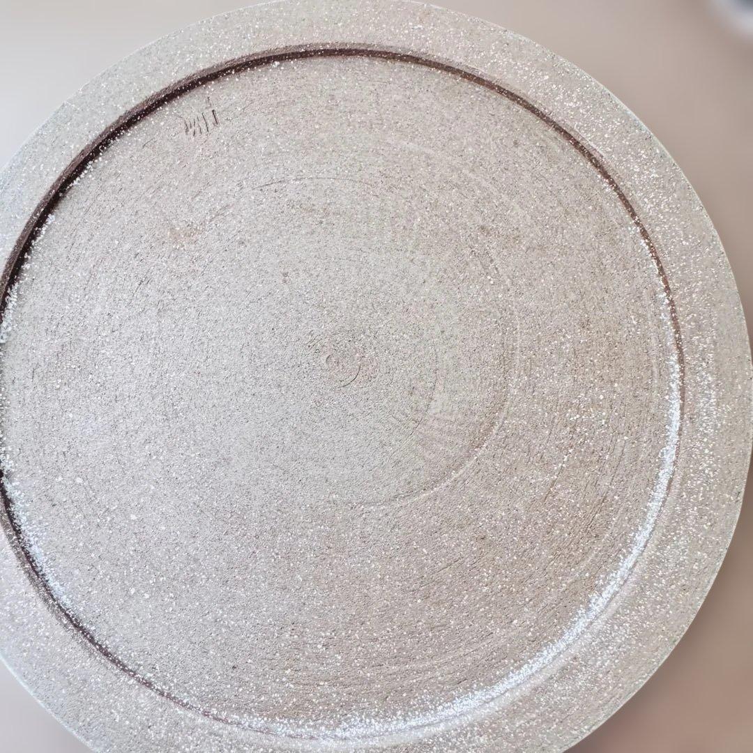 新品 信楽焼 中皿 21cm 5枚セット 陶印有 陶器 日本製 和食器 プレート