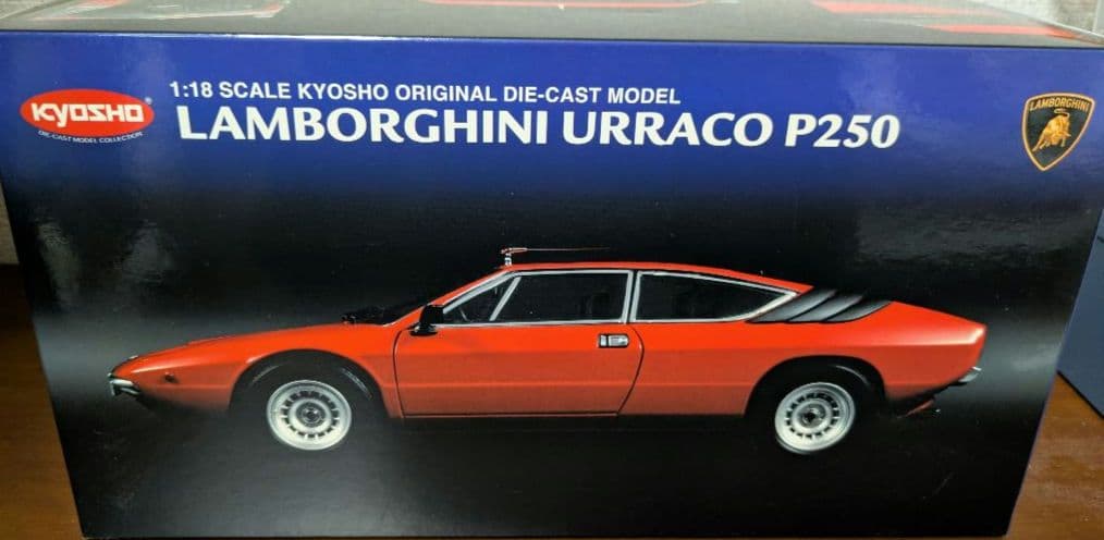 京商　ランボルギーニ　ウラッコP250 1:18 ミニカー