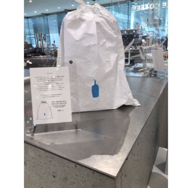 ブルーボトルコーヒーゴーボトル＆タイベック エコバッグ