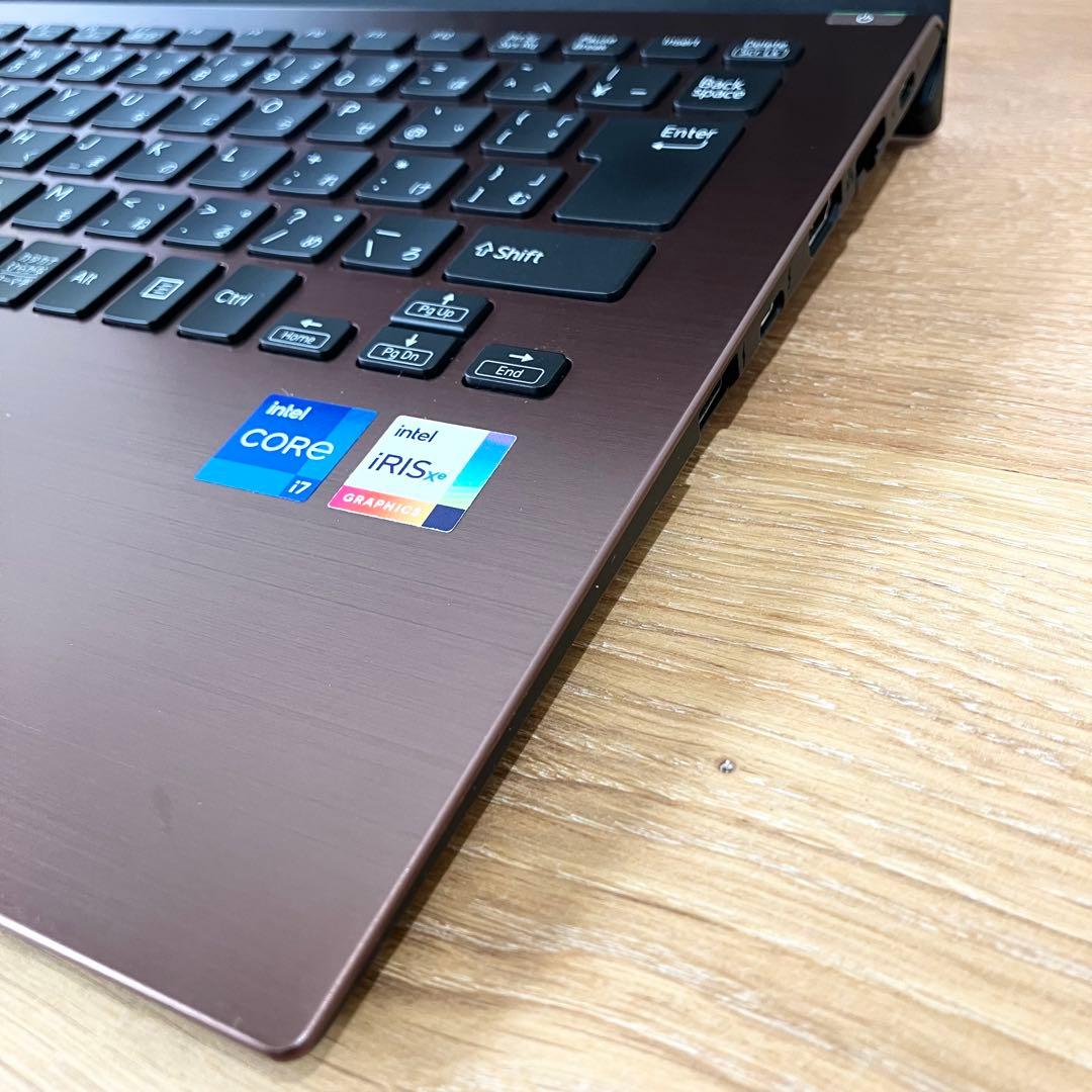 VAIO i7 32GB SSD1TBタッチWindows11ノートパソコン