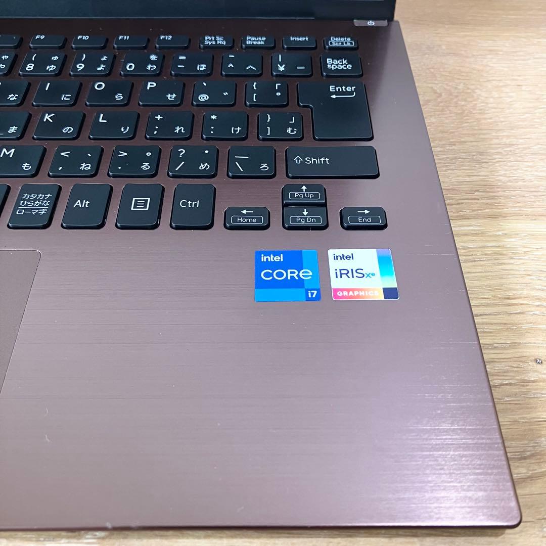 VAIO i7 32GB SSD1TBタッチWindows11ノートパソコン