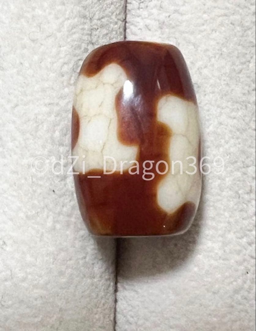 【紋様クッキリ・高品質！！】上肯龍紋火供藏伝如意鈎天珠