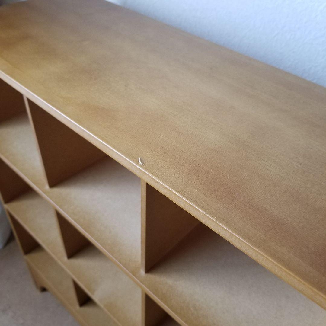 カラフル木製チェスト 9引き出し　ポップ家具