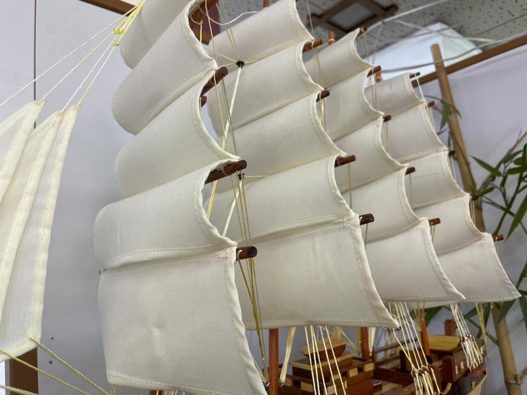 帆船模型　FRANCE Ⅱ フランスⅡ　船　モデルシップ　職人手作り　舟　軍艦