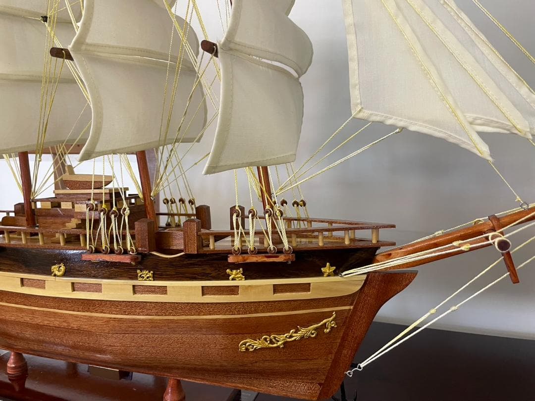 帆船模型　FRANCE Ⅱ フランスⅡ　船　モデルシップ　職人手作り　舟　軍艦