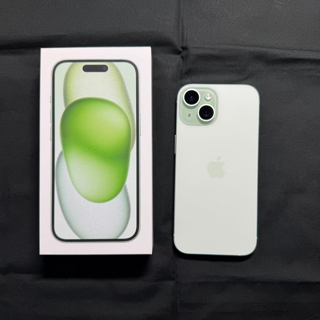 Apple iPhone 15 グリーン 256GB SIMフリー
