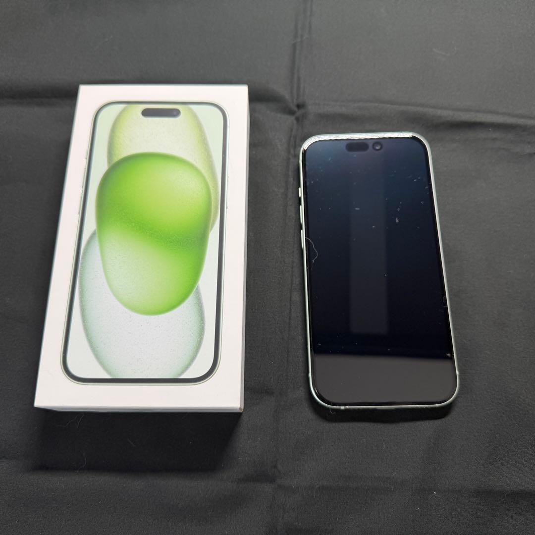 Apple iPhone 15 グリーン 256GB SIMフリー