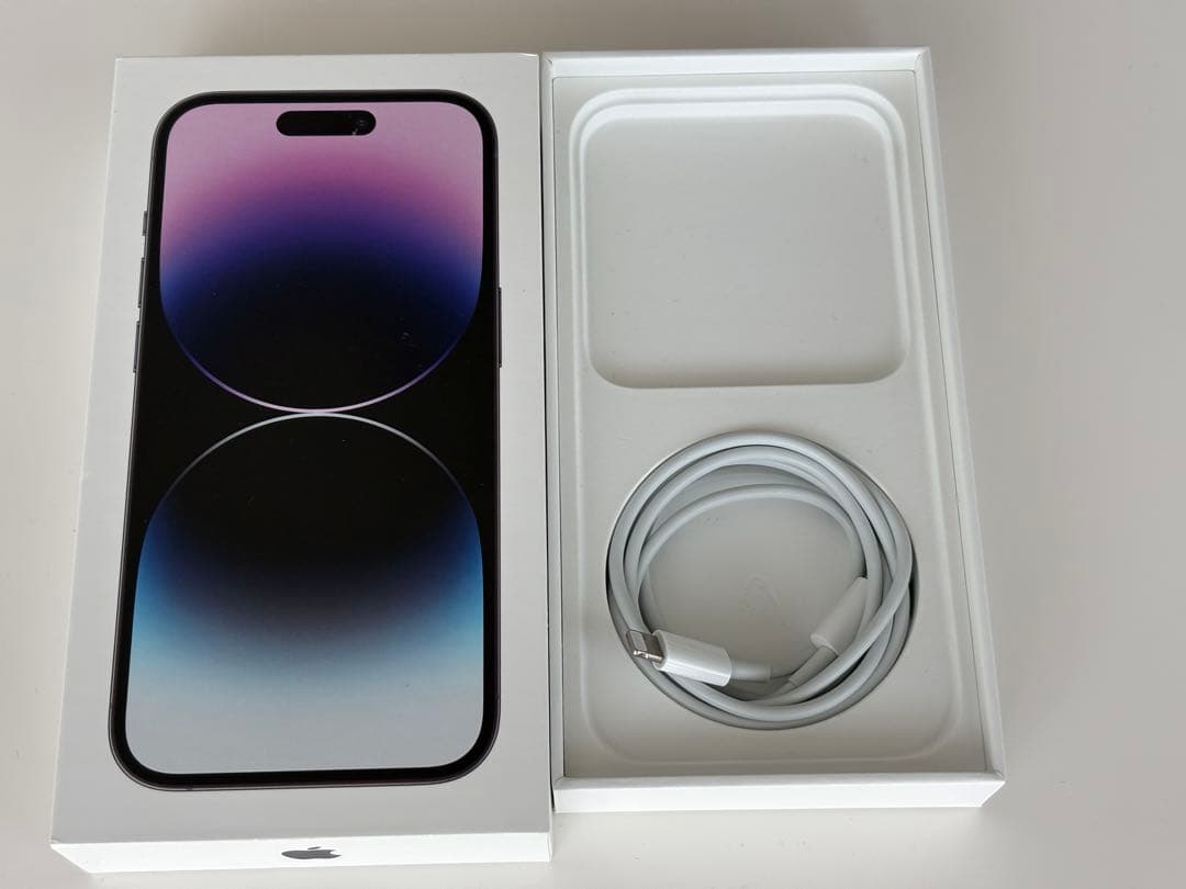 iPhone14 Pro ディープパープル 512GB 動作確認済 オマケ付き