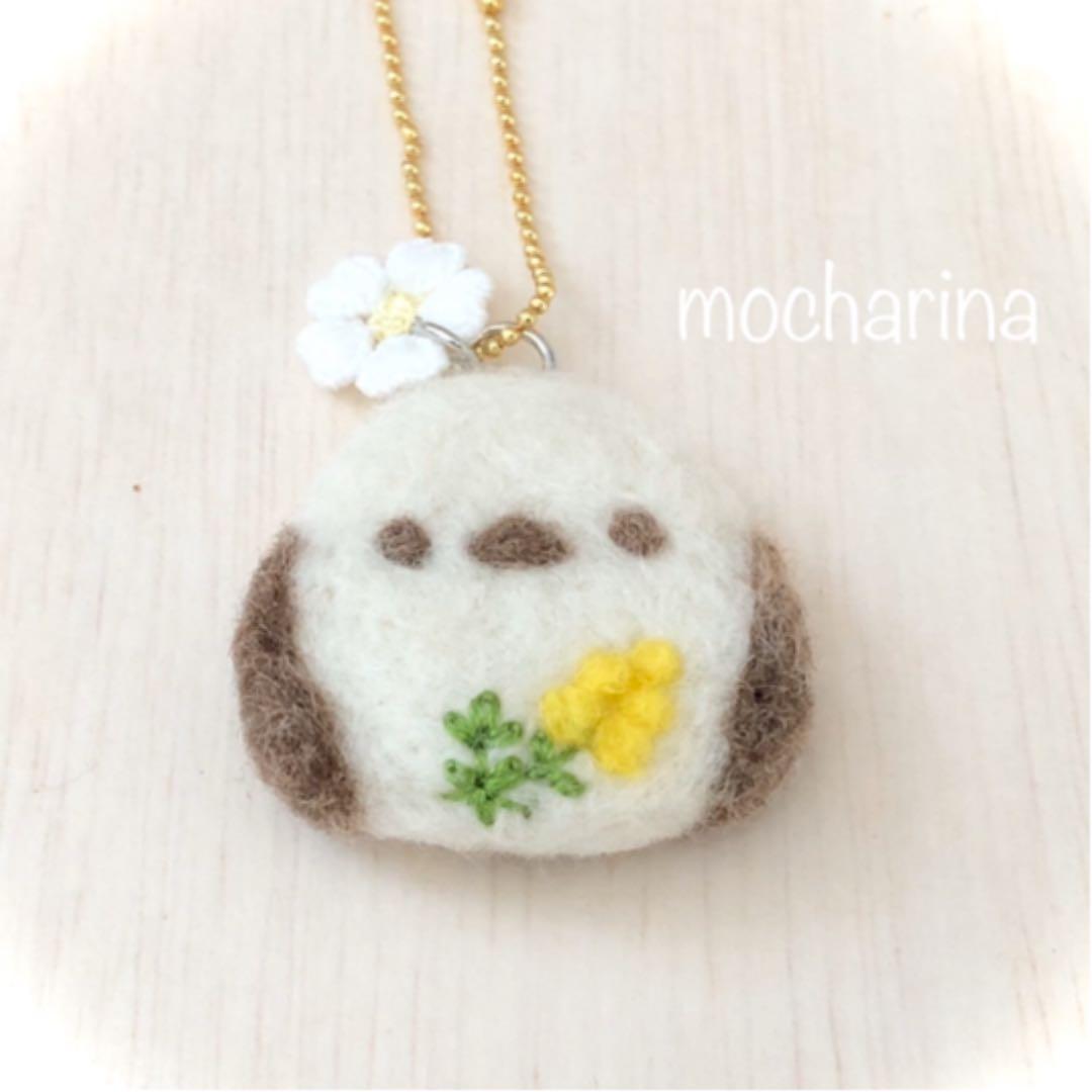 シマエナガちゃんのクッキーホルダー