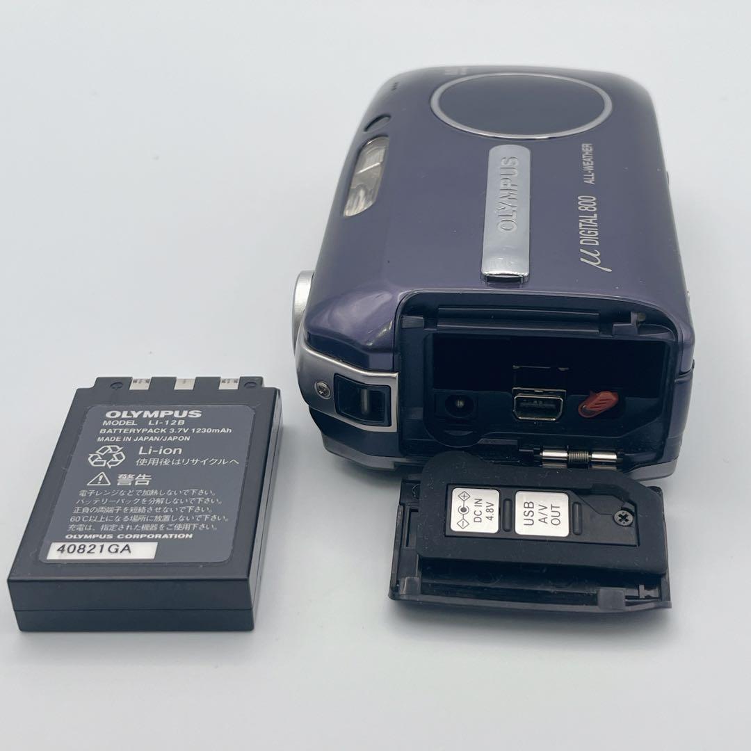 【良品】OLYMPUS μ DIGITAL 800 ALL-WEATHER