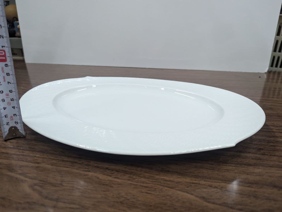 マイセン　MEISSEN　波の戯れ　オーバル　プレート　35センチ