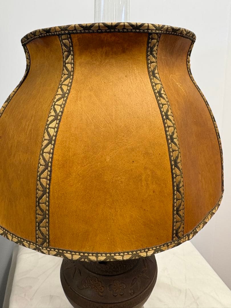 【昭和レトロ】【アンティーク】オイルランプ型電気スタンド✨ガハハ本舗お宝雑貨市✨