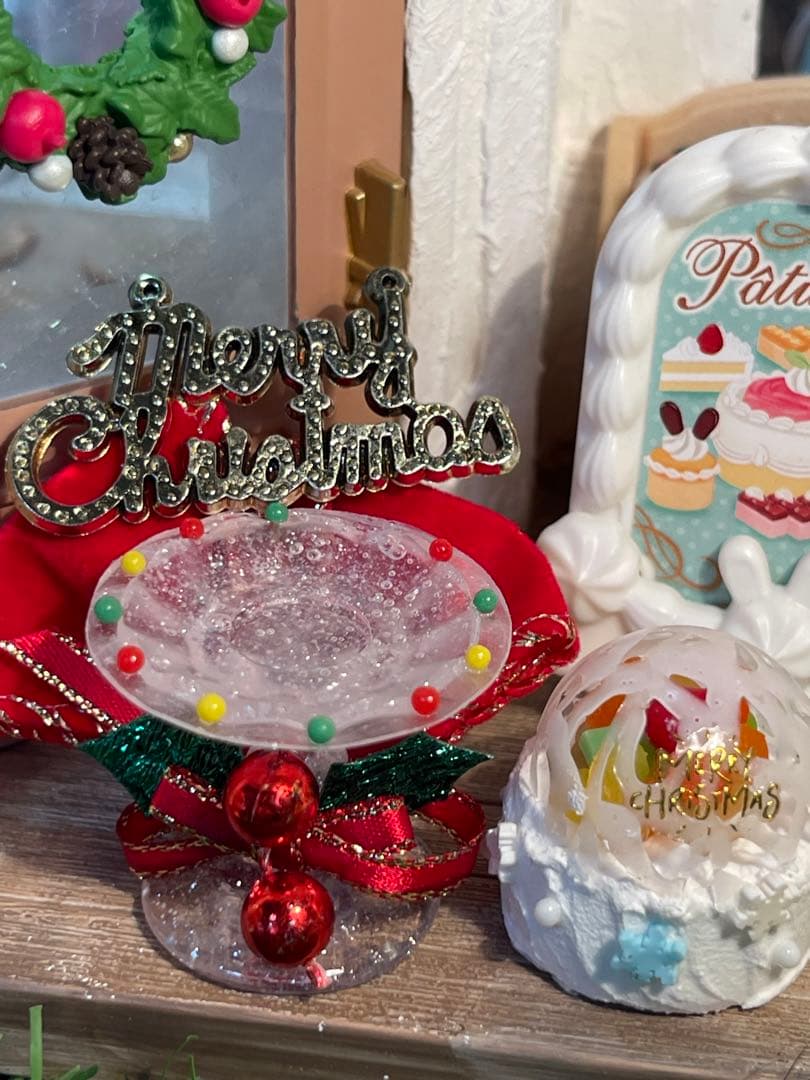 クリスマスケーキフルーツinドームワールドホールケーキ