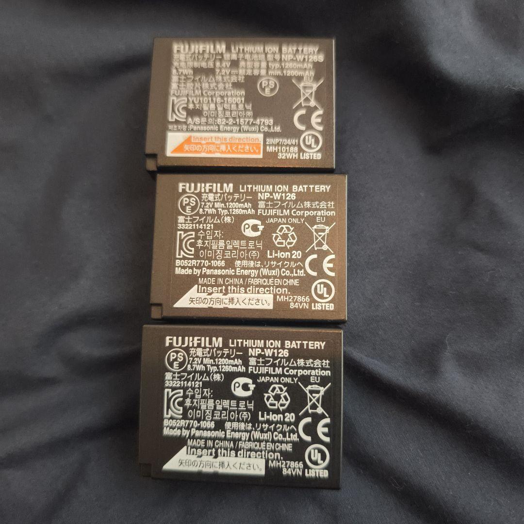 FUJIFILM X-H1 バッテリー3個　作例あり