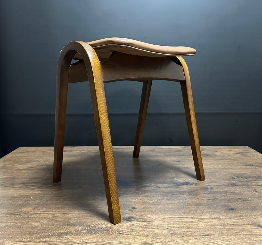秋田木工 ビンテージ No.202 剣持勇 スツール