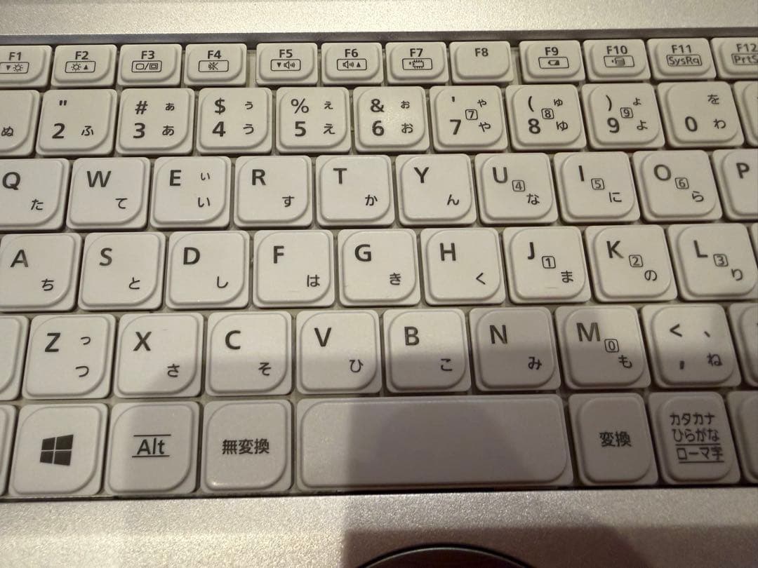 激安　美品　パナソニック　レッツノート　Windows11　シルバー