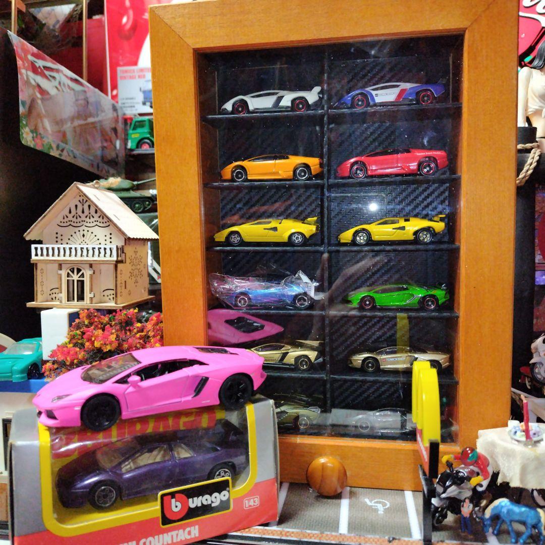 商品Ｎｏ.３７４５★木製コレクション・ケース＆ＬＡＭＢＯＲＧＨＩＮＩメーカー色々