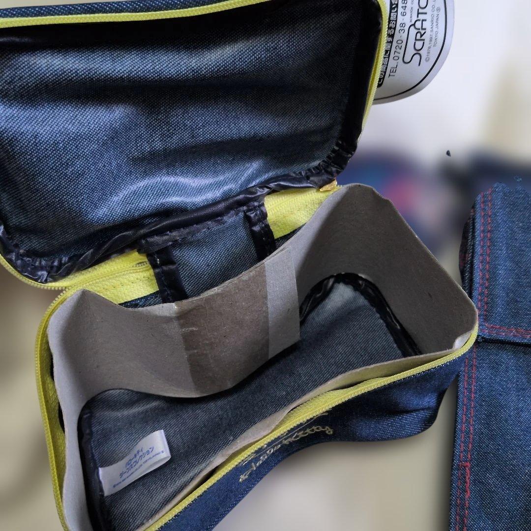 1997年新品 ハローキティ デニムポーチ ショルダーバッグセット スマホケース