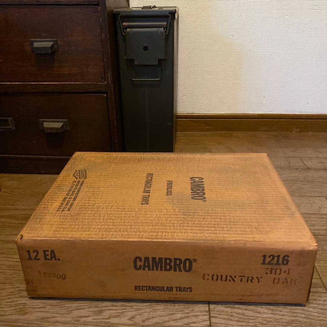 【新品】MADE IN USA CAMBRO キャンブロ カムトレー 12枚